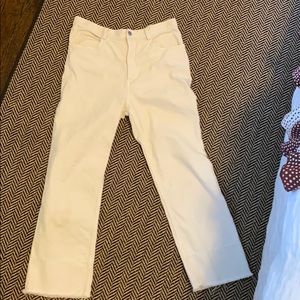 Rachel Comey white denim jeans